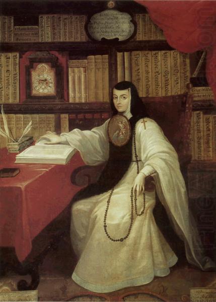 Miguel Cabrera Sor Juana china oil painting image